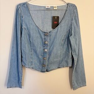 Levi’s Denim Blouse